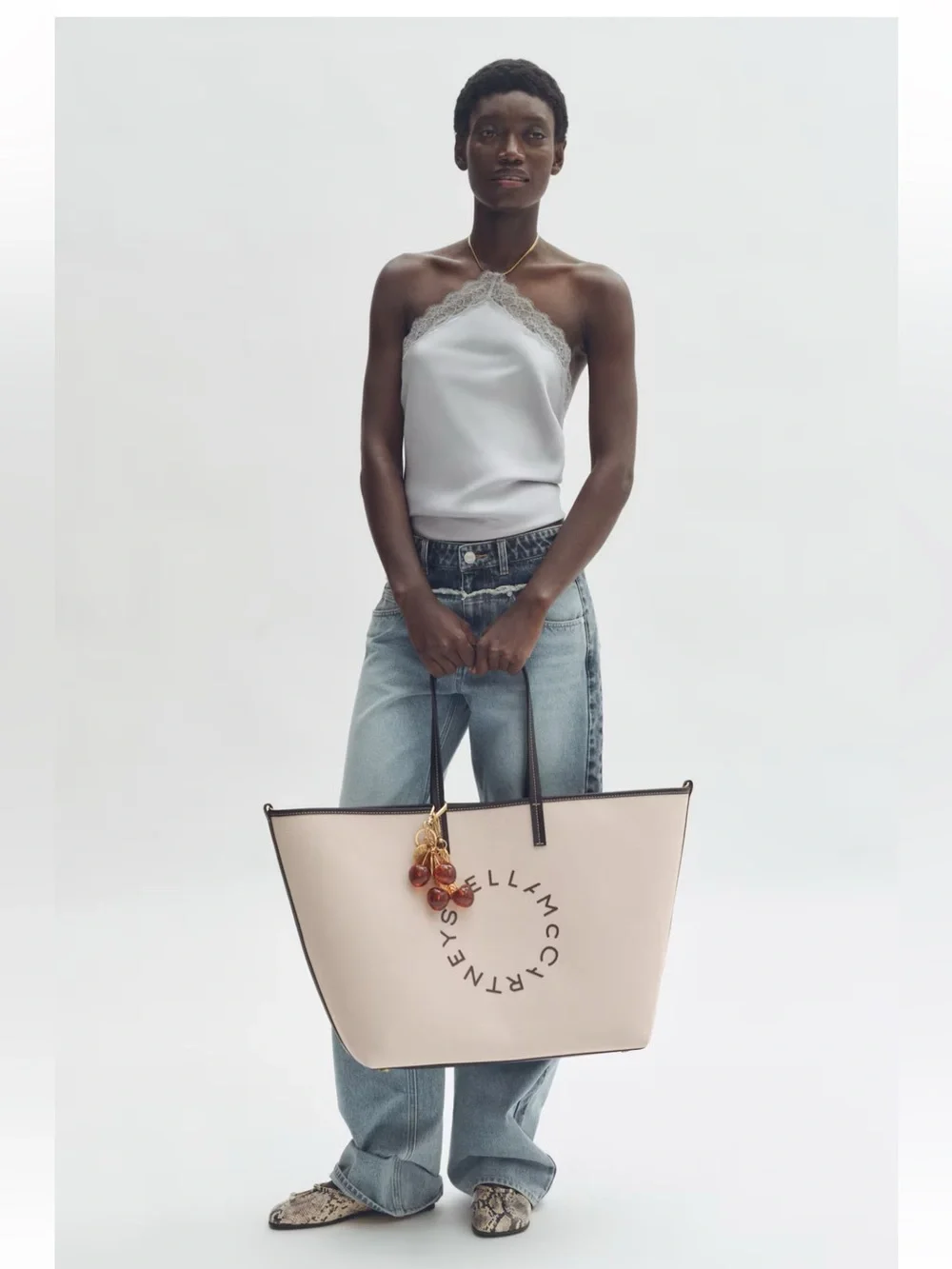 Stella McCartney X HM large canvas tote bag - Picture 7 of 16